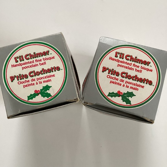 2 Vintage Lil Chimer porcelain bells (bin 3) - Picture 2 of 8